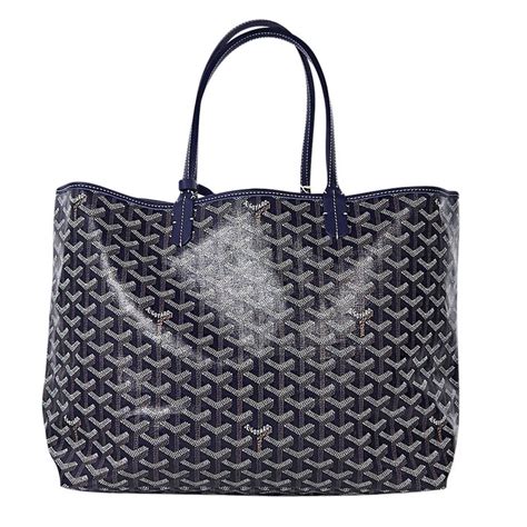 goyard navy tote bloomingdales|Goyard handbags.